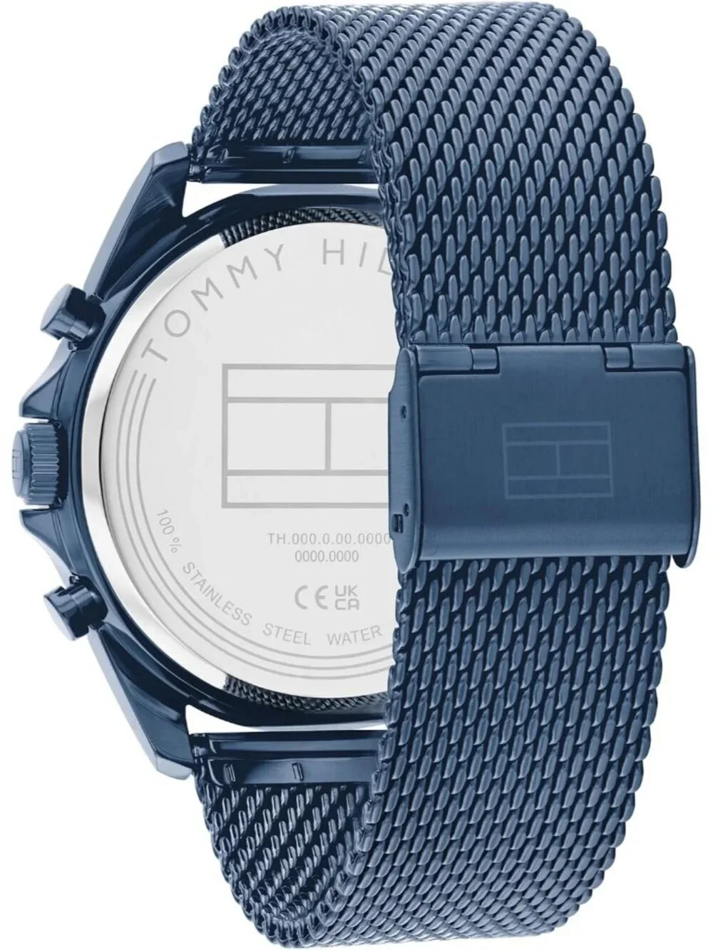 Men's Blue Quartz Multifunction 5ATM/50 Meters Water Resistance Wrist Watch